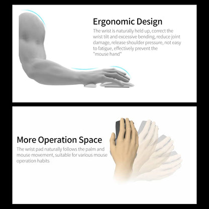 ErgoEase Wrist-Support Mouse Pad